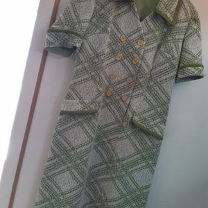 Bonte Koe Verhuur Maasland - Jaren '50 jurk groen