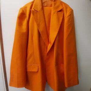 Bonte Koe Verhuur Maasland - Herenkostuum Oranje - art.nr. 10214